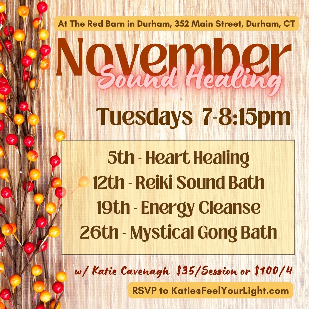 november sound healing schedule