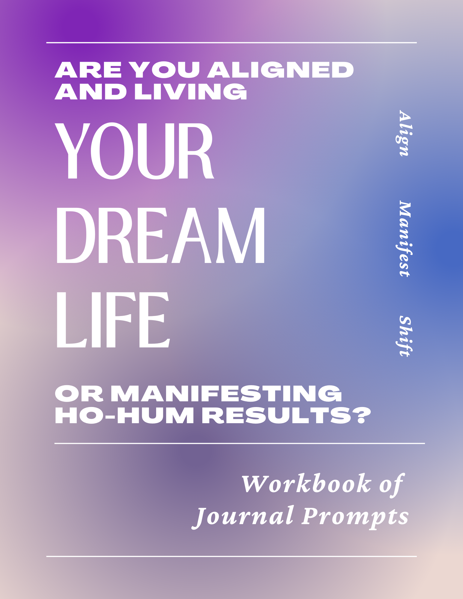 align with your dream life purple cover