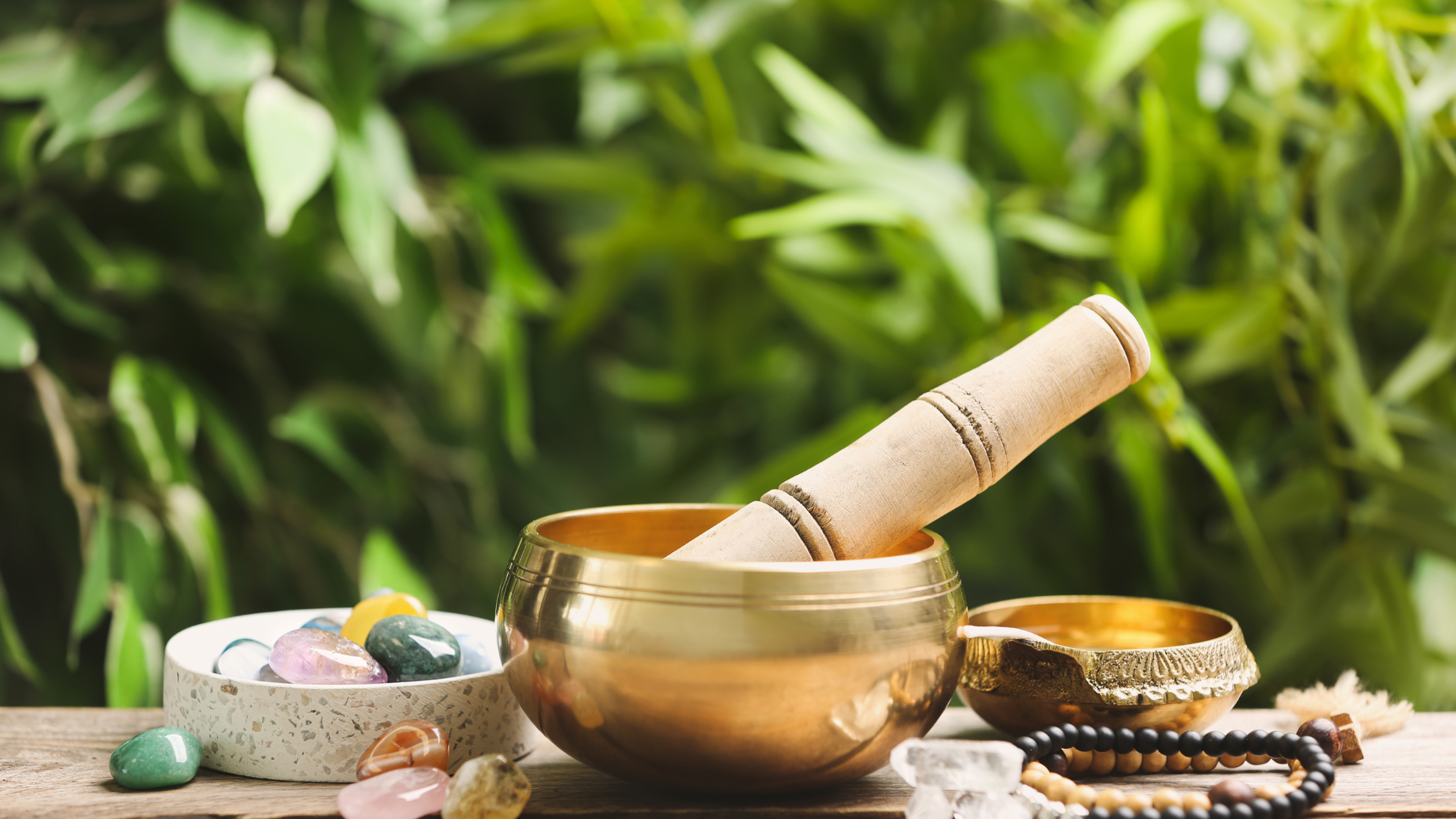 image of a bronze singing bowl